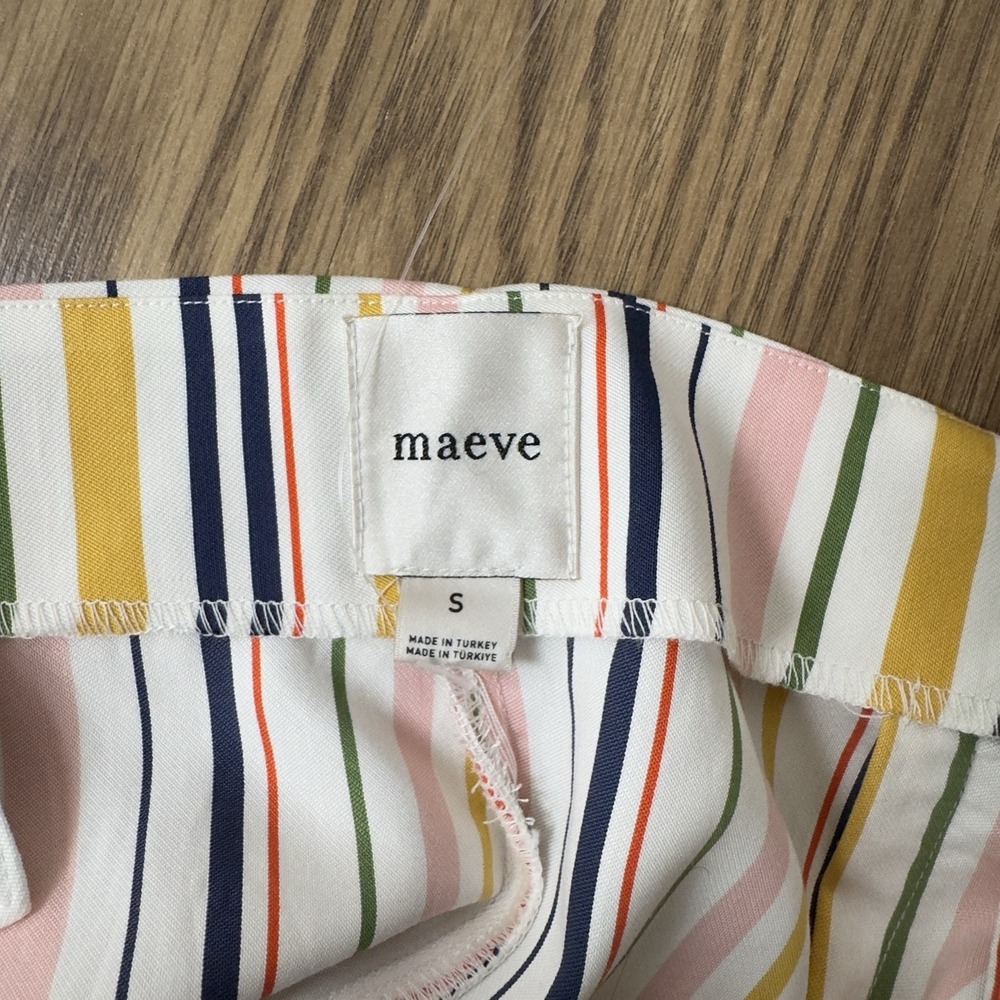 NEW Maeve Anthropologie Jumpsuit Womens S Multi Color Wide Leg Whimsical Boho - Picture 11 of 16